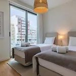 Cond Bayline - Tremelga - Pool - Gym - Spa- By Bedzy Lägenhet Armação de Pêra